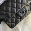 Chanel Lambskin 20Cm Class-Flap Bag 1116 Black