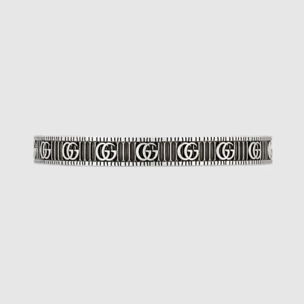 197B04F9-BF3E-5206-EEC9-34FA45485AAB.jpg BRACELET WITH DOUBLE G IN SILVER