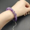 8MM Stretch Rock Crystal Bracelet