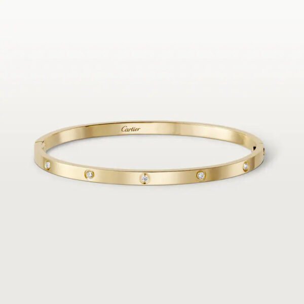 LOVE BRACELET, SMALL MODEL, 10 DIAMONDS