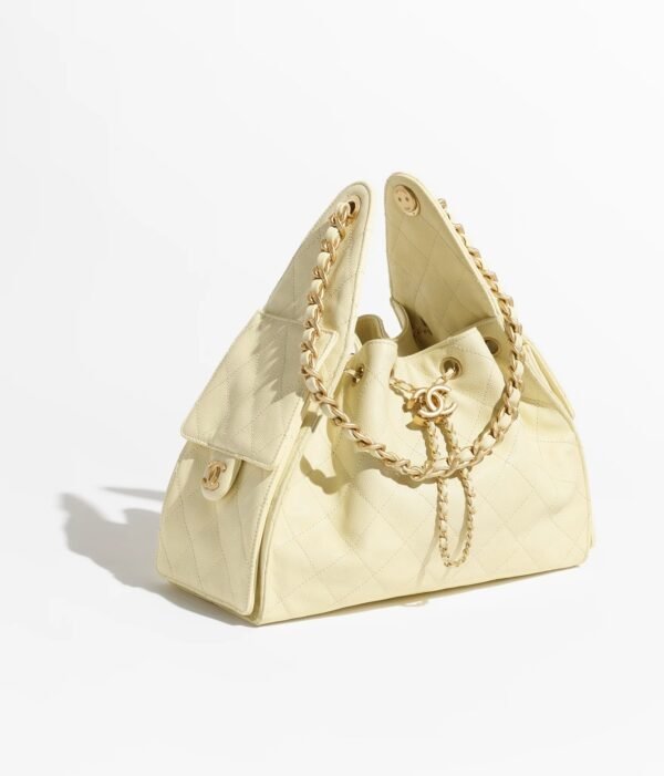 CHANEL 25 small bag(Light Yellow)