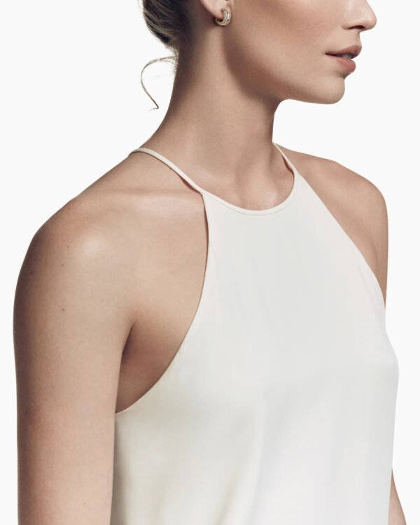 Cable Collectibles Huggie Hoop Earrings Sterling Silver with 14K Yellow Gold, 15.6mm