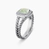 1CE5CEF1-AB9C-A780-4407-1DF7CBDF3B59.jpg Petite Albion® Ring Sterling Silver with Prasiolite and Diamonds, 7mm