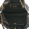 1E46E370-0621-5BA1-D403-1463FCD6B68A.jpg Shiny Calfskin Quilted Small Chanel 22 Black