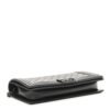 Calfskin Quilted Boy Clutch With Removable Chain So Black