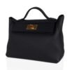 24/24 29 Bag Black Clemence / Swift Gold Hardware