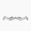 1FE2A524-C736-48B0-DB21-E4806E41830E.jpg Zig Zag Stax??Cuff Bracelet Sterling Silver with Diamonds, 5mm
