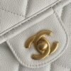 Chanel Small Flap Bag With Top Handle White For Women, Women&rsquo;s Bags 8.1in/20.5cm