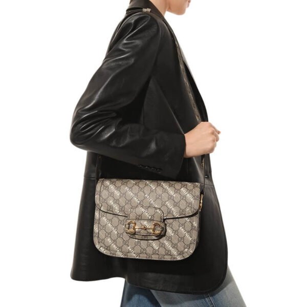 20DB9494-A4C4-6209-F782-42F0945DC996.jpg Gucci x Balenciaga Horsebit 1955 Small Shoulder Bag