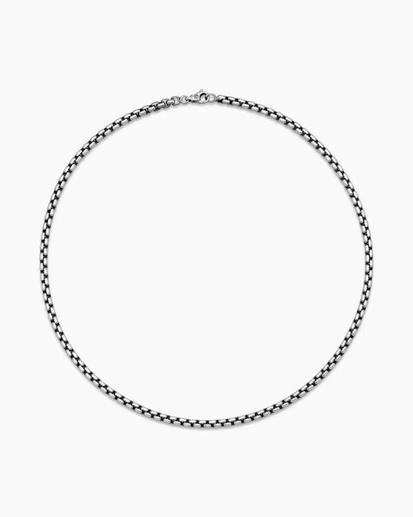 21C14EB5-1D7F-D683-6F46-E7F2FD85F0E3.jpg Box Chain Necklace Sterling Silver, 5mm - 55CM