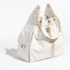 CHANEL 25 medium bag(White)