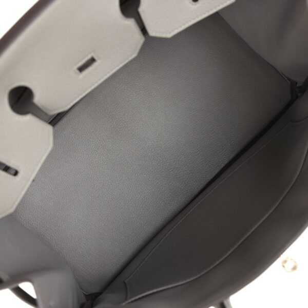 Birkin 35 Handbag Grey Togo with Gold Hardware