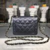 Chanel Mini Flap Bag Caviar Black For Women, Women&rsquo;s Bags, Shoulder And Crossbody Bags 6.7in/17cm A35200