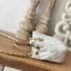 Chanel Small Hobo Bag Gold Hardware White For Women, Women&rsquo;s Handbags, Shoulder Bags 7.5in/19cm