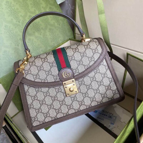 24D807A7-3961-3A9B-2A1F-6944929FAF76.jpg Gucci Ophidia GG Small Top Handle Bag