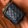 Chanel Classic Bag Black For Women, Women&rsquo;s Bags 7.1in/18cm