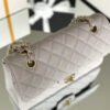 256601C9-2D1A-427A-AE03-9B375A6B474D.jpg Chanel Classic Handbag 26cm Grey For Women A01112
