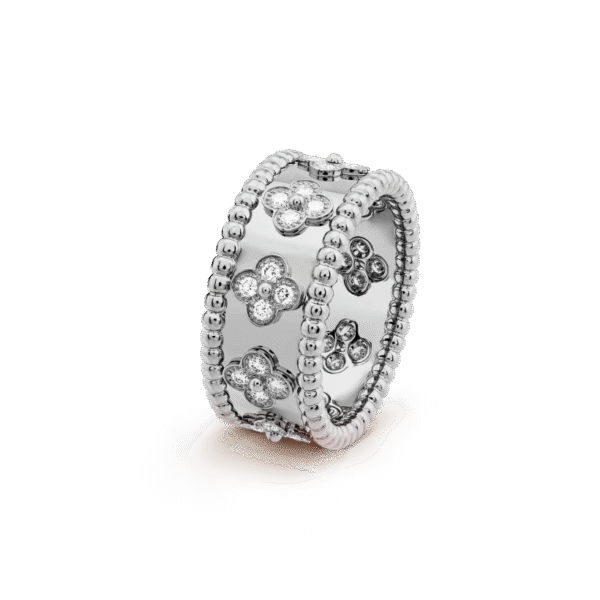 Perlee clovers ring, small model