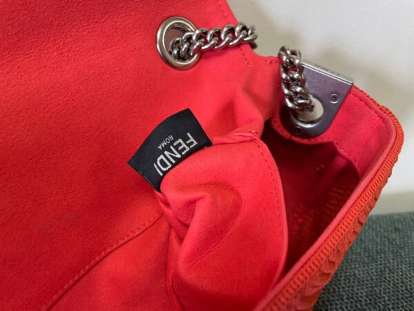 Fendi Midi Baguette Chain Bag