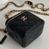 Chanel Small Vanity With Chain Black For Women, Women&rsquo;s Bags 4.3in/11cm