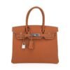 29742FA8-43DF-918D-18DE-6E26EB5023EB.jpg Birkin 30 Bag Gold Epsom Leather with Palladium Hardware