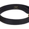 Kelly Sellier 25 Bag Black Epsom Gold Hardware New