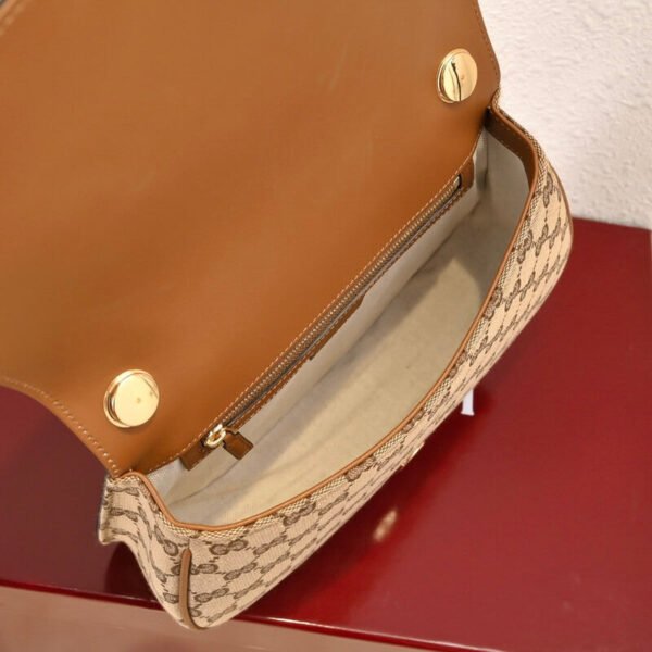 Gucci Blondie Brown Canvas 27x17cm