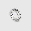 WIDE INTERLOCKING RING