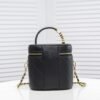 Chanel limited edition small bucket bag - black