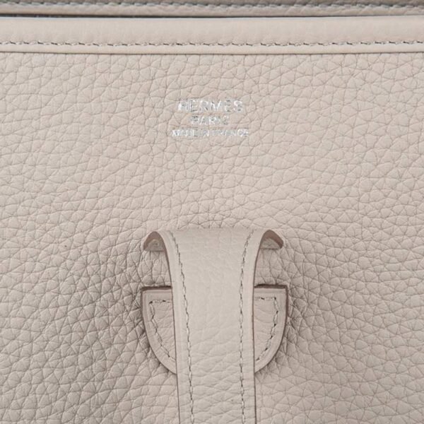 2B89D7D0-FC2D-CFA3-DC03-990F8C2C76E0.jpg Evelyne PM Bag Beton Palladium Hardware Clemence Leather bag