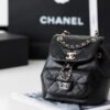 Chanel Backpack Black For Women 7 in/18cm