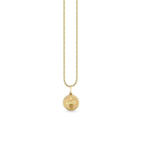 2D3A0A25-80B0-C1AB-1DD0-66EBD30A3BCC.jpg Gold & Diamond Tiny Cross Coin Charm