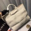 Chanel Deauville Tote Tweed Canvas Bag Fall/Winter Collection, Beige/Cream/Gold/Multi For Women 15in/38cm