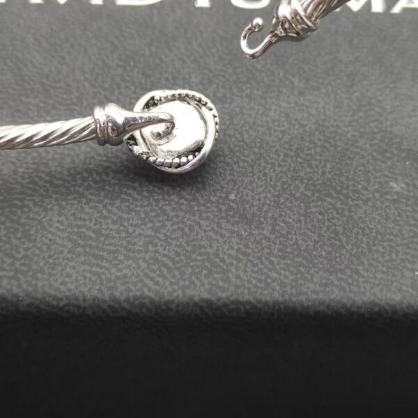 Cable Classics Bracelet, Citrine and Bead Detail, Sterling Silver, 3mm - 17 CM