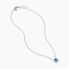 2E690D43-7A26-11DF-5E62-937E81D304E2.jpg Petite Chatelaine Necklace Sterling Silver with Blue Topaz, 10mm