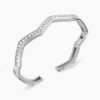 2F3A97C4-DFDB-30B7-0C1D-79FFA47A85C9.jpg Zig Zag Stax??Cuff Bracelet Sterling Silver with Diamonds, 5mm