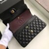 Chanel Classic Handbag Gold Toned Hardware BlackFor Women, Women&rsquo;s Bags, Shoulder And Crossbody Bags 10.2in/26cm A01112