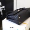 Chanel Large Flap Bag With Top Handle Black For Women, Womens Handbags, Shoulder And Crossbody Bags 11in/28cm A92991