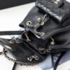 Chanel Backpack Black For Women 7 in/18cm