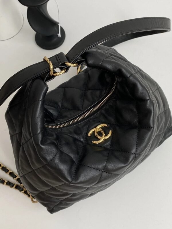 Chanel Maxi Hobo Bag Black For Women, Women&rsquo;s Bags 13.7in/35cm AS3488 B08857 94305