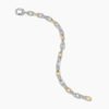 DY Madison&reg; Chain Bracelet Sterling Silver with 18K Yellow Gold