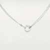 LOVE NECKLACE, 2 DIAMONDS