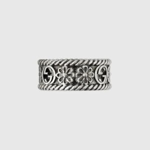 INTERLOCKING SILVER RING