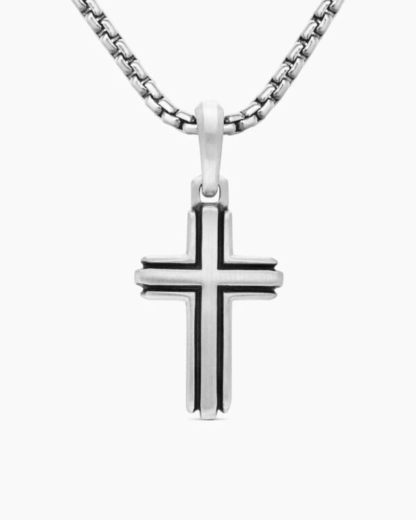 3402A7B9-8F0F-23DE-D6E3-DE05AF9FAC6D.jpg Deco Cross Pendant Sterling Silver