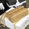 347AF94F-2BD6-1638-A2CE-FD6F2820A67B.jpg Chanel 19 Flap Bag As1160 Gold