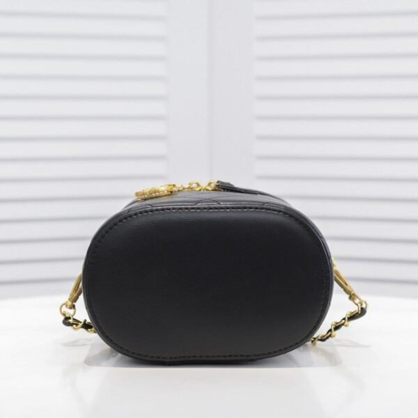 Chanel limited edition small bucket bag - black