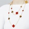 Magic Alhambra long necklace, 16 motifs