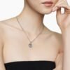 360A2C98-9F10-DB17-4B9C-5CB39D7B2699.jpg Initial Charm Necklace Sterling Silver with Diamond U