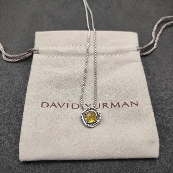 3678E713-5045-021C-24EF-3E0AA0BB2E2E.jpg Petite Chatelaine® Necklace Sterling Silver with Citrine, 10mm