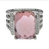 3698A248-650E-1A38-AE33-3C4BB941B941.jpg Sterling Silver Diamond Morganite 16mm Wheaton Ring
